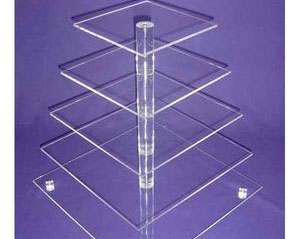 有機玻璃制品蛋糕展示架